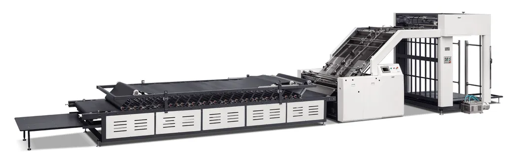 1450/1650mm Automatic Flute Laminating Machine Equipped with Flip Flop Laminating Machine