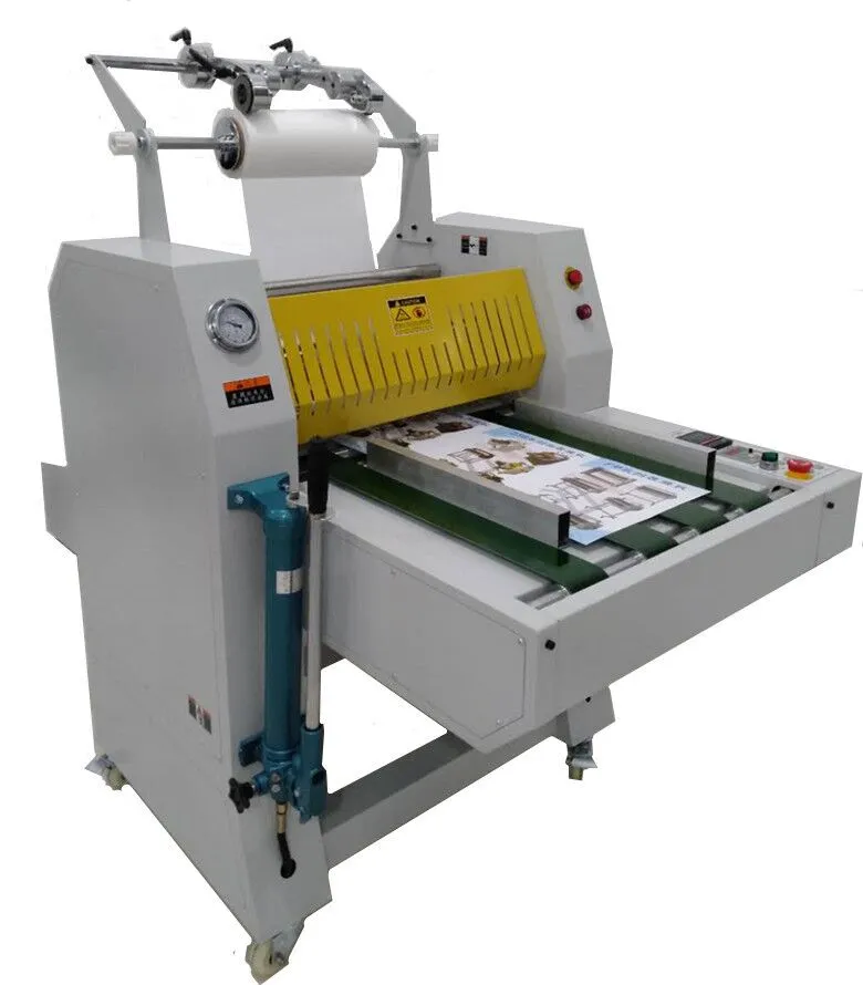 520mm Hydraulic Hot Laminating Machine with Automatic Pueumatic Cutter Hl-520ya