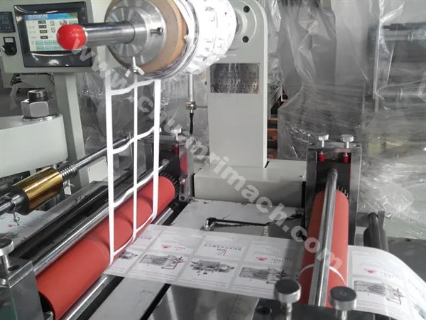 Adhesive Printed Blank Sticker Die Cutting Machine Converter