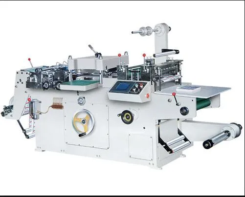 Auto Die Cutting Machine for Self Adhesive Trademark