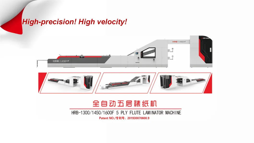 Automatic 5 Ply Flute Laminator Machine Corrugated Carton Flute Laminating Machine
