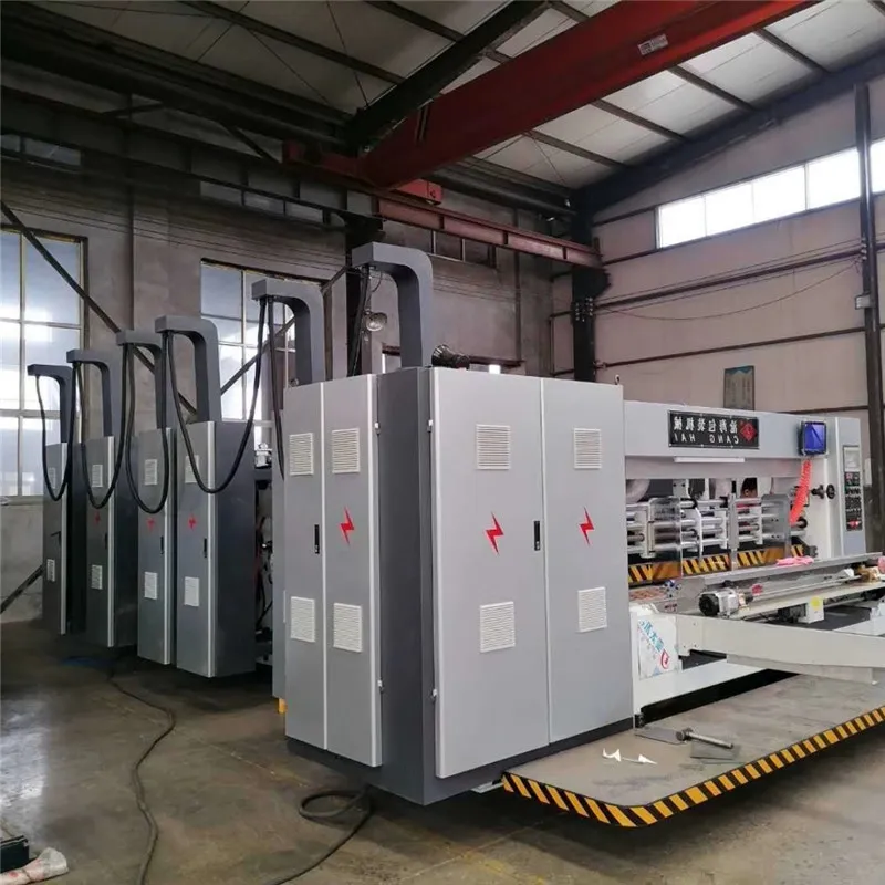 Automatic High Speed 5 Colors Flexo Printing/Slotting/Die-Cutting Machine