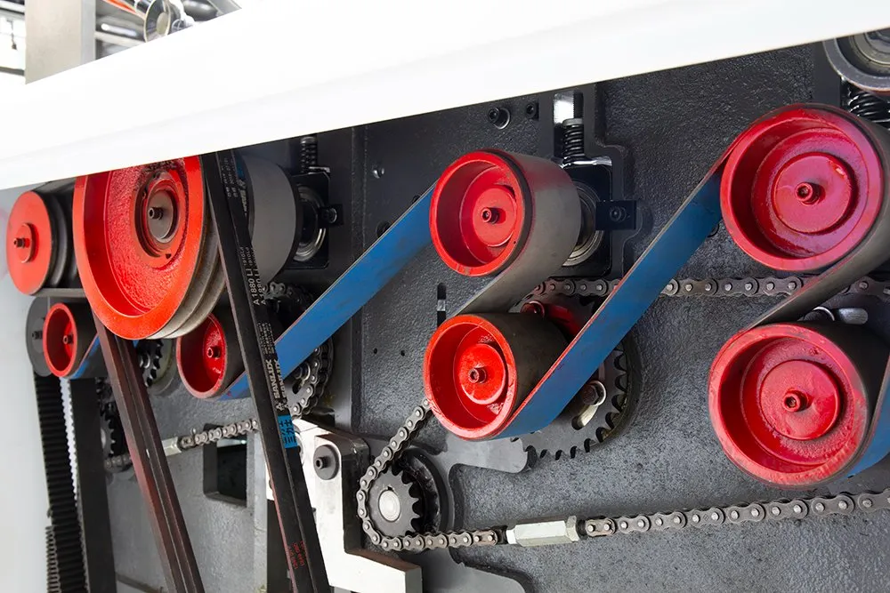 Automatic Single Side Flute Corrugated Cardboard Paper Laminating Machine for 1450/1650mm