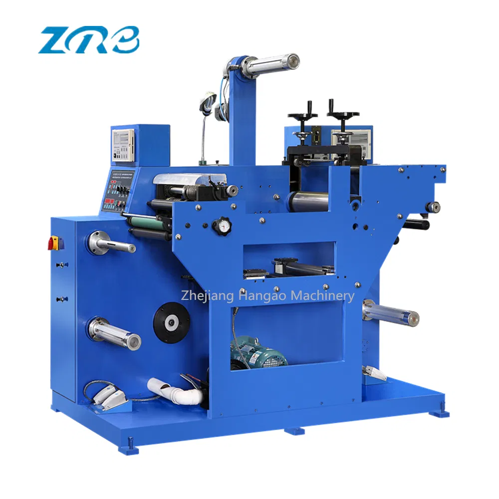 Blank Label Slitting Machine with Rotary Die Cutting