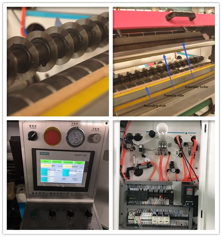 Cash Register Paper Roll Slitter Rewinder Thermal Paper POS Paper ATM Paper Slitting Machinery