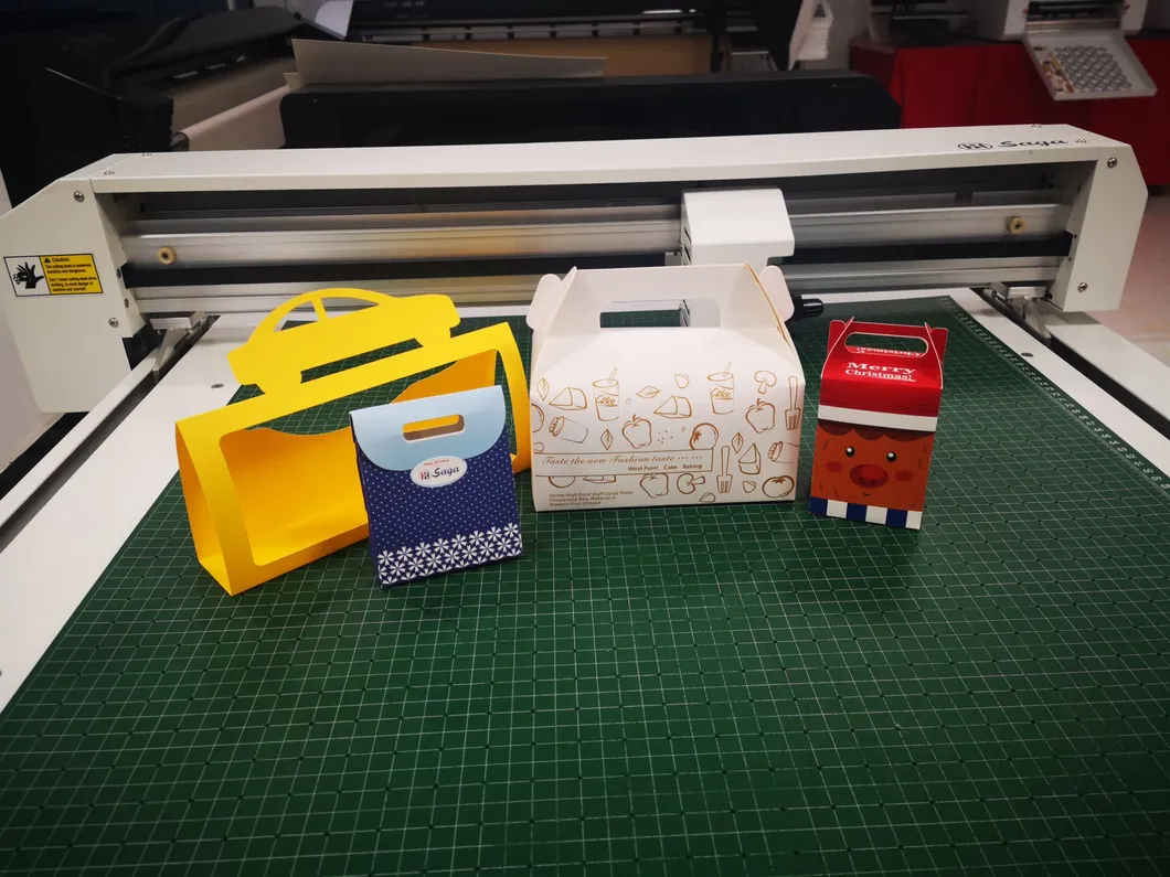 CCD Camera Cardboard Flatbed Graphic High-Performance Die Cutter Doubel Heads Cutting Plotter After Printer