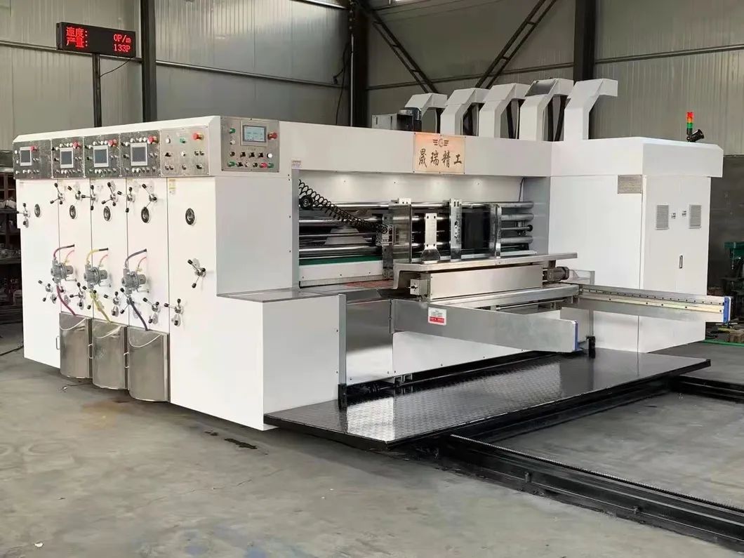 Corrugated Cardboard Flexo Printer Slotter Machine/Corrugated Box Making Machine
