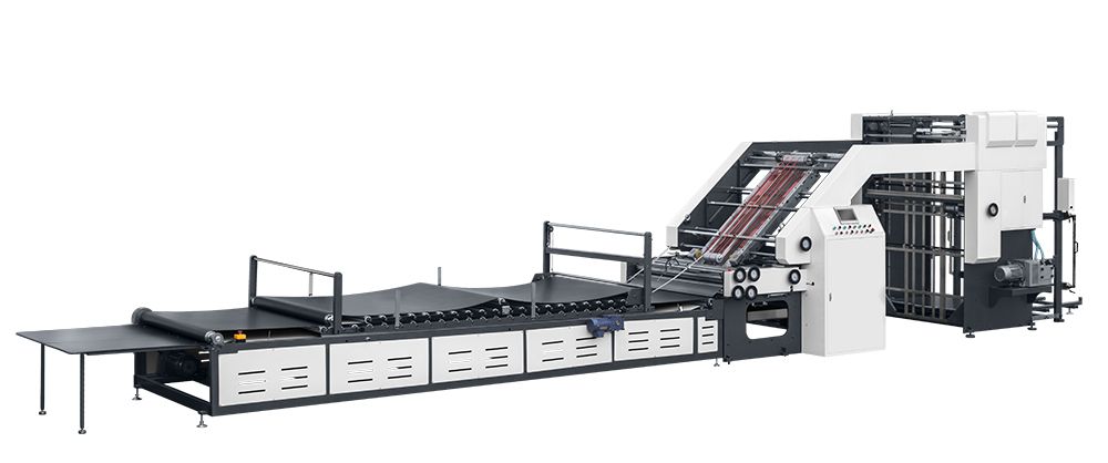 Corrugated Carton and Paper Board Automatic Flute Laminating Machine