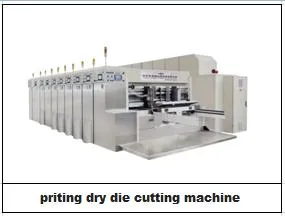 Corrugated Carton Machine Printing Slotting Die Cutting Machinery