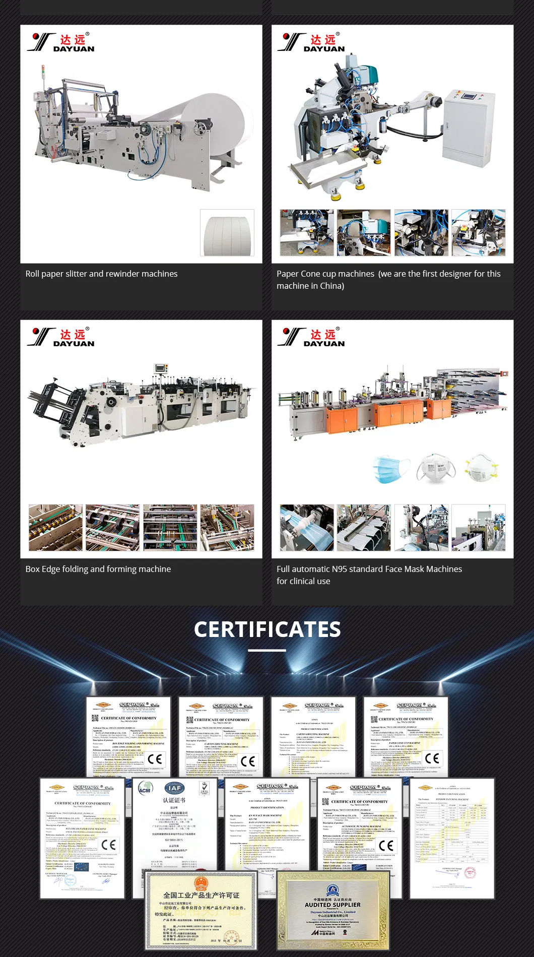 Dayuan Fqbg-1100&Fqbg-1400 Automatic Jumbo Kraft Paper Roll Slitter Rewinder Machine for Paper Slitting Rewinding
