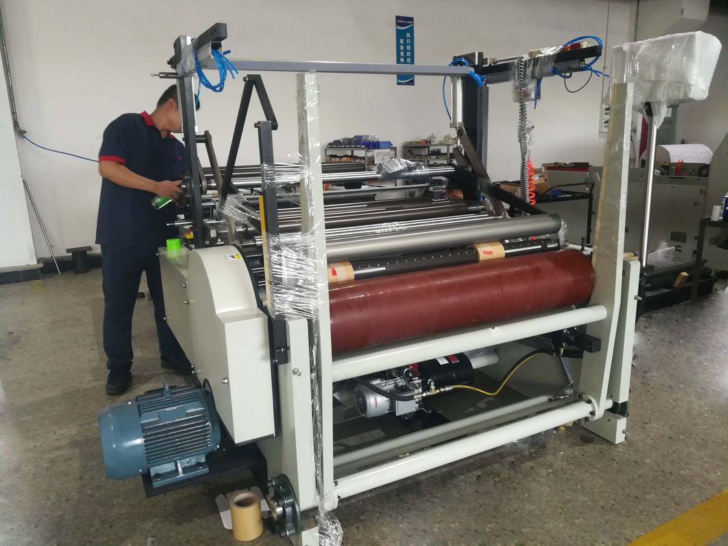 Dayuan Fqbg-1100&Fqbg-1400 High Speed Kraft Paper Jumbo Roll Product Slitter Rewinder Processing Machine with Imported Programmable Controller