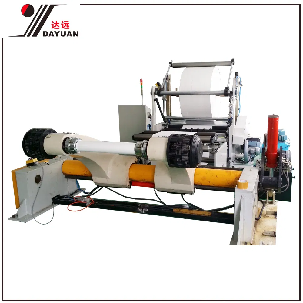 Dayuan Fqbg-1100&Fqbg-1400 Jumbo Roll to Roll Paper Cutting Slitter Rewinder Machine with Video Guide Manufacturing