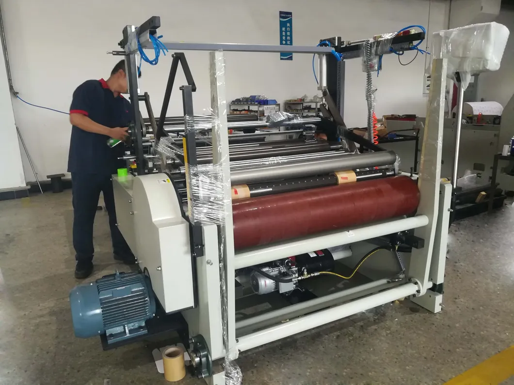 Dayuan Fqbg-1100&Fqbg-1400 Paper Roll Slitter Rewinder Machine for Paper Slitting Rewinding