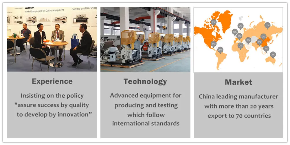 Die Cutting 750 X 520 mm Paper Machine