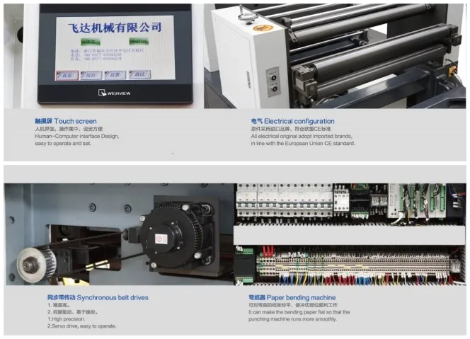 Fdc-1000 Automatic High Speed Platen Cutting Machine Metal Die Punching Machine