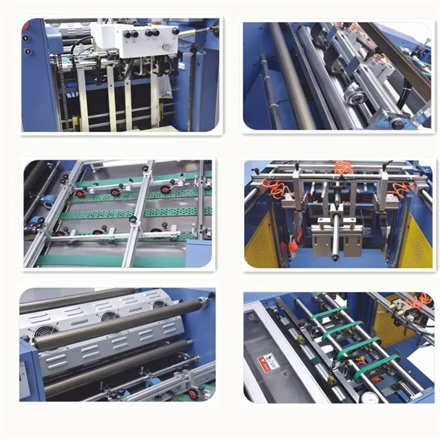 Fully Automatic BOPP Film Thermal Laminating Machine Hot Laminating Machine Double Side Laminating Machine