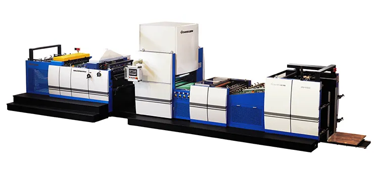 Fully Automatic Hot Knife Vertical type Multifuction Film Laminating Machine