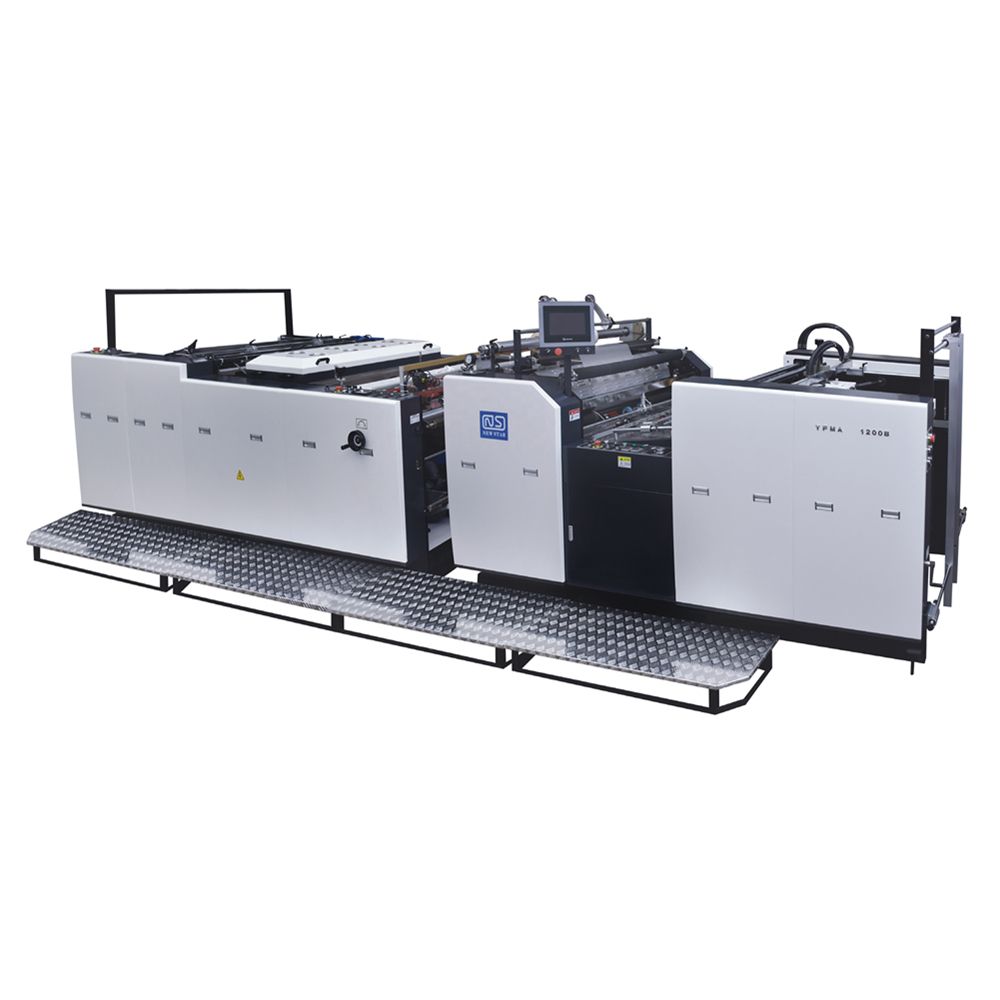 Gfmz-1450 High Speed Automatic Carton Laminating Machine Flute Corrugated Paper Laminator