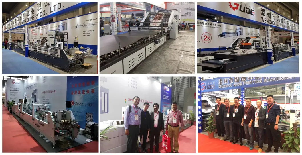 High Automation Corrugated Paperboard Lamination Machine with Collecting and Stacking Machine