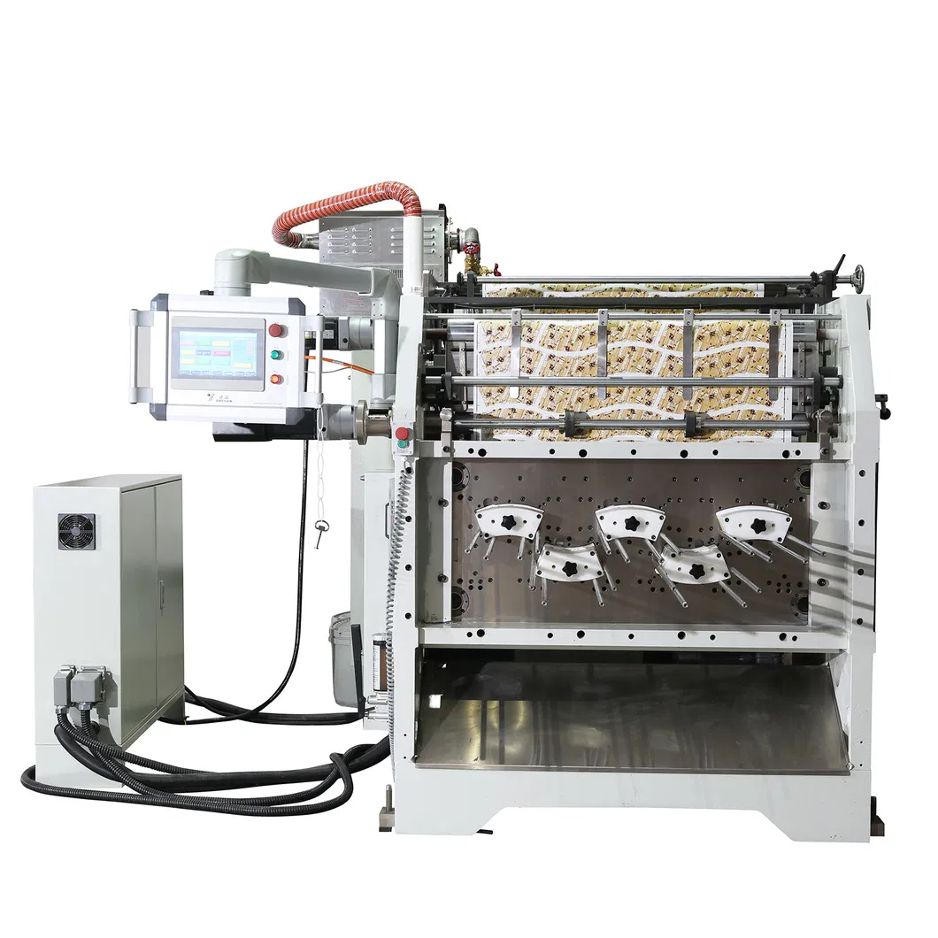 High Durable Flexographic Printing Punching Machine for Paper Cup