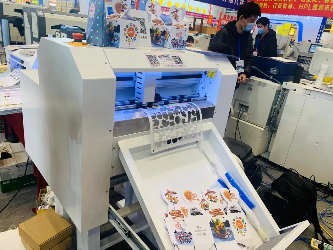 High Precision Die Cutting/Adsorbed Sheet Cutter/Sheet Auto Feeding Cutting and Creasing/Adsorbed Cutter Plotter/Contour Cutting Machine
