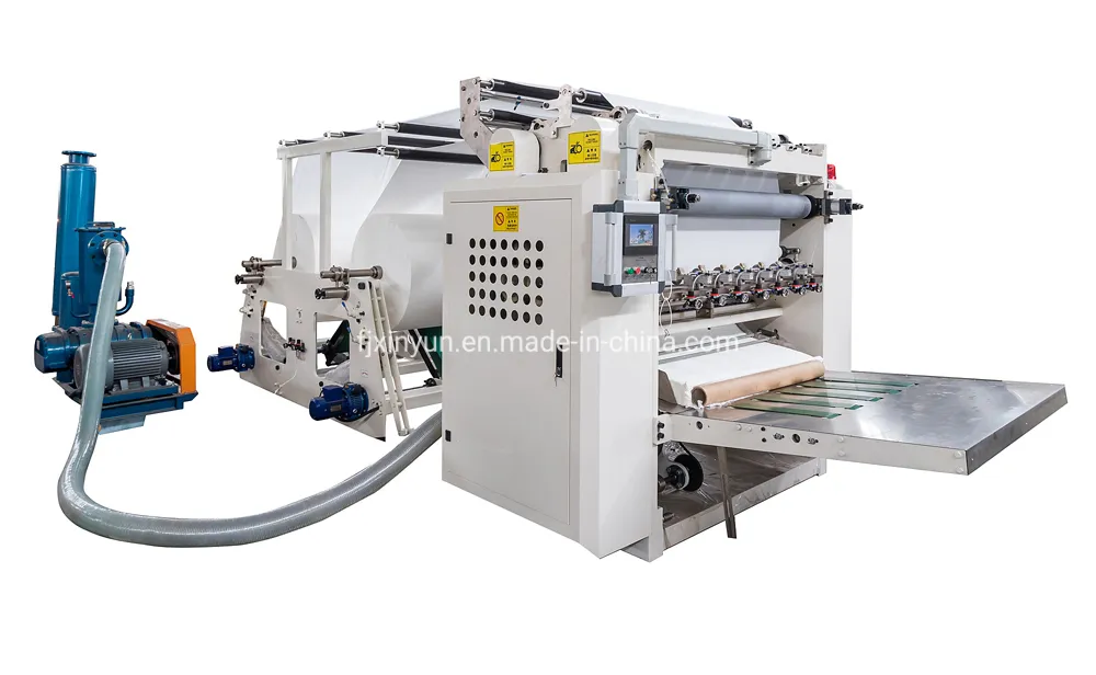 High Speed Facial Tissue Log Saw Cutting Machine