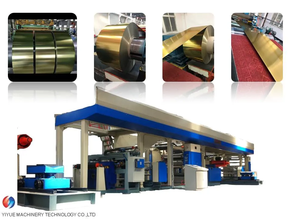 Hot Melt Laminating Machine for Tin Plate Compounding Pet Film