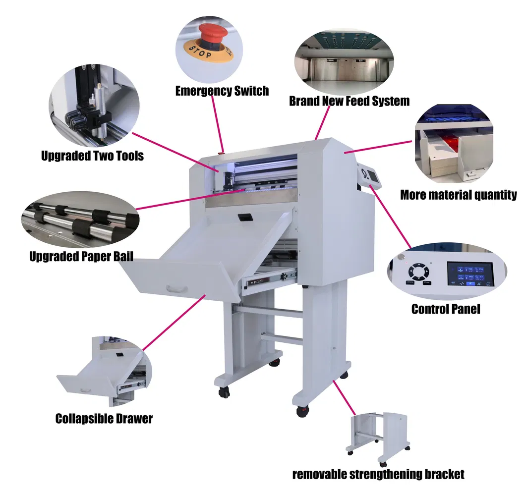 Hot Semi CCD Camera Adsorbed Automatic Vacuum Sheet to Sheet Vinyl Die Cutter (SG-ASC 1907)