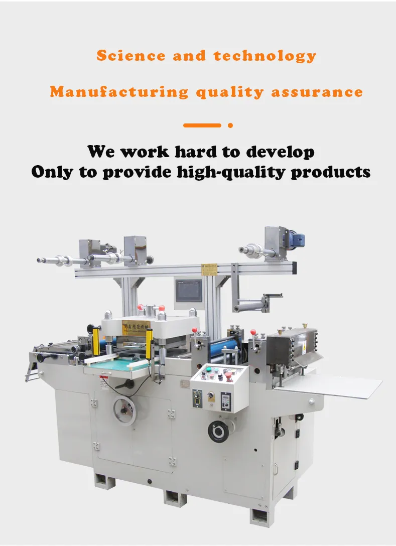 Hx-350b High Precision Kraft Paper Die Cutting Machine