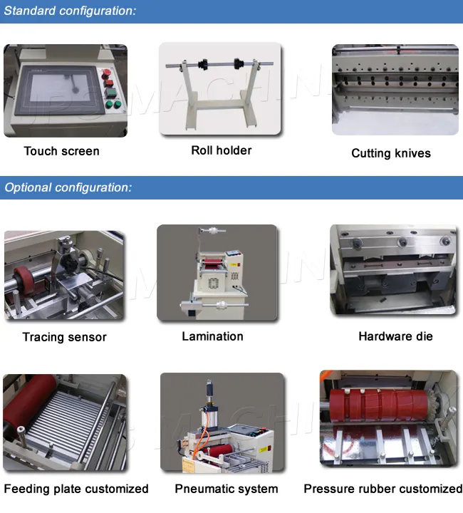 Jps-360d Self-Adhesive Preprinted Label Cutting Cutter with Photoelectricity Sensor