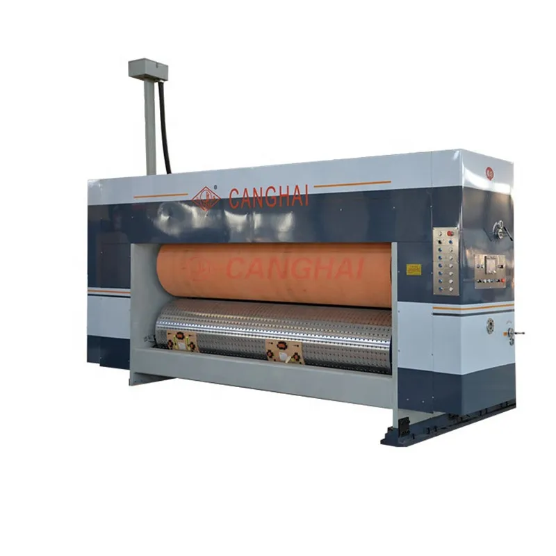 Lead Edge4 Color Printing Slotting Die Cutting Machine