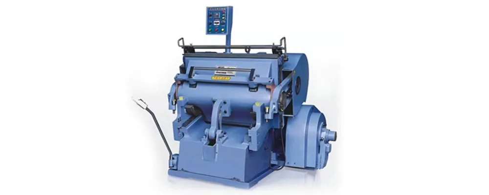 Ml-750 Blue Board Creasing and Die Cutting Machine Platen Die Cutting Machine