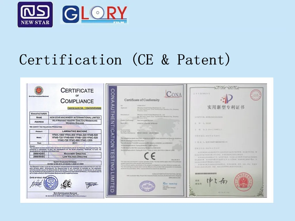 Packaging Label Post Press Equipment Thermal Film Laminate Precoating Embossing Laminating Machine (YFMC-950Y)