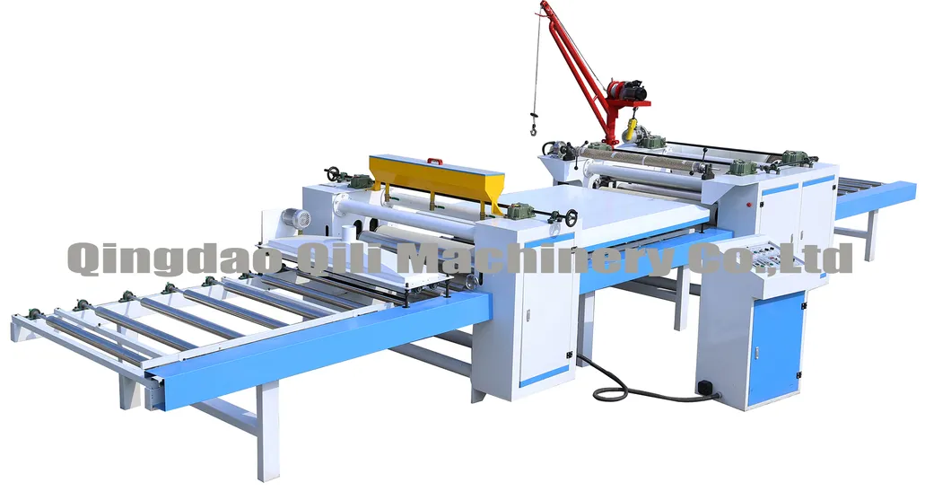 PVC Film MDF HPL CPL Leather etc Panel Laminating Machine