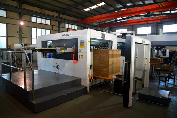 Semiautomatic Carton Cardboard Platen Die Cutting Machine