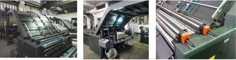 Semiautomatic Corrugated Cardboard Laminating Machine