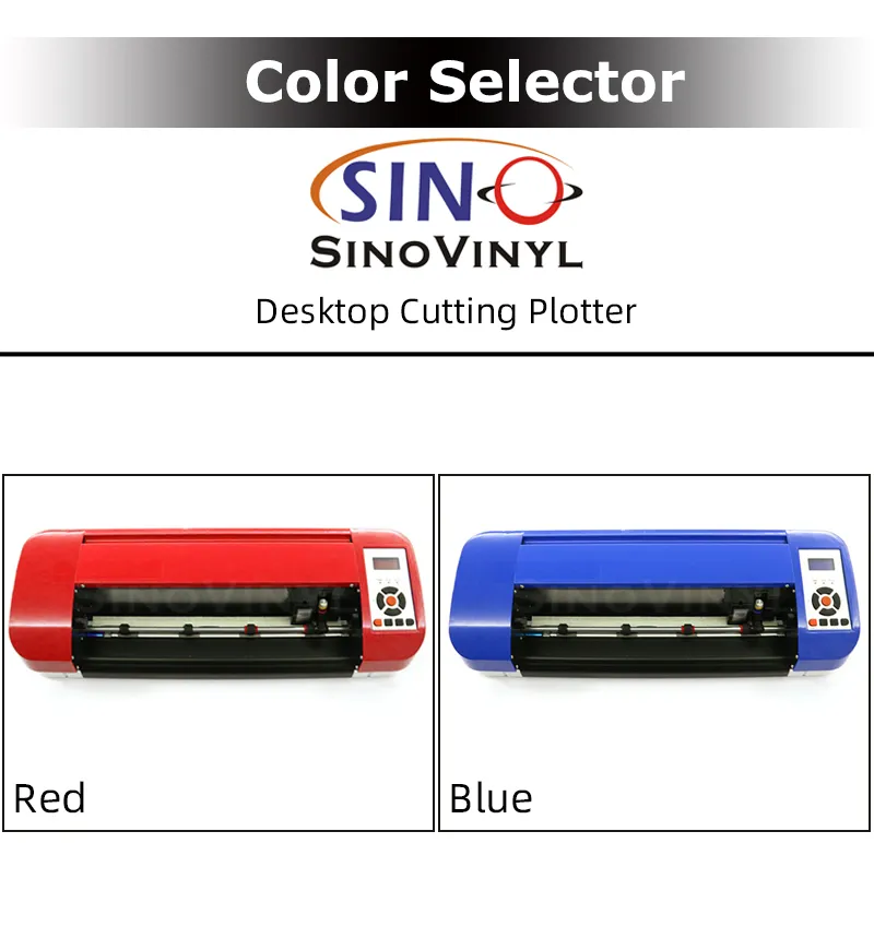 SINOVINYL 12" 300mm Graphic Desktop Sticker Cutting Machine DIY Vinyl Cutter Graph Plotter