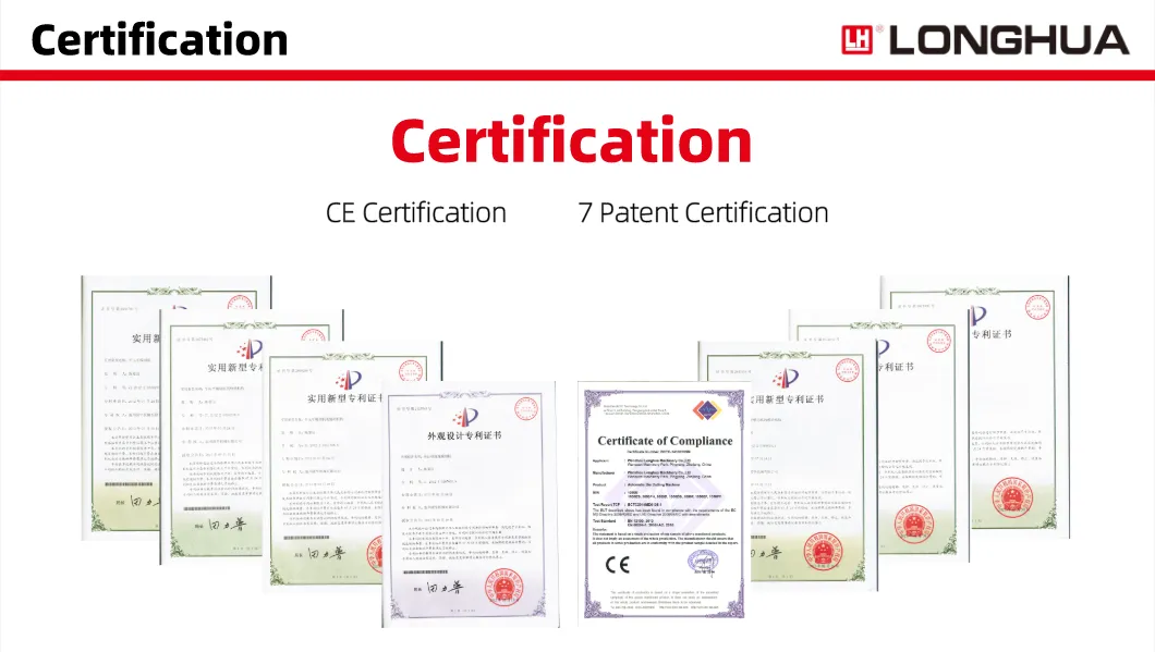 Yes Computerized One Year Warranty Longhua Brand Automatic Die Cutting Creasing Hot Foil Stamping Machine