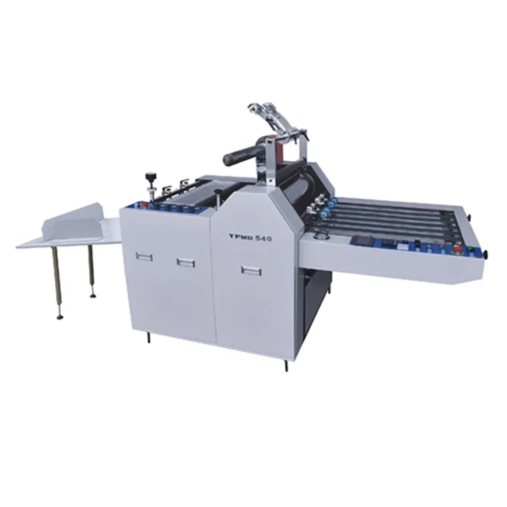 Yfmb-950b Manual Feeding Laminator Semi Automatic Hydraulic Hot Roll Paper Laminating Machine